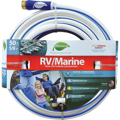 Element Marine & RV Water Hoses, PVC, 5/8" dia. x 50' CSL Industriel Inc.