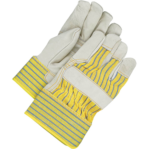 Fitters Gloves with Patch Palm, One Size, Grain Cowhide Palm, Fleece Inner Lining CSL Industriel Inc.