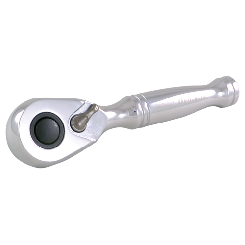 Stubby Quick-Release Ratchet Wrench, 3/8" Drive, Plain Handle CSL Industriel Inc.