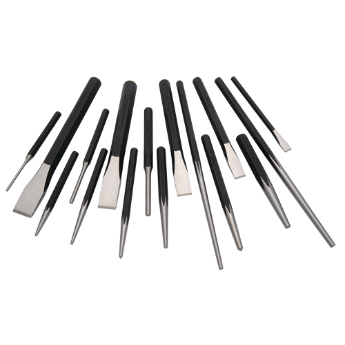 Punch and Chisel Set, 16 Pieces CSL Industriel Inc.