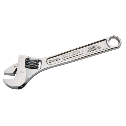 Cl&eacute; ajustable, 4" lo, la max. 1/2", Chrome CSL Industriel Inc.