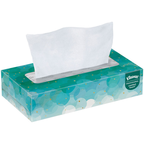 Kleenex&reg; Facial Tissue, 2 Ply, 7.8" L x 8.3" W, 100 Sheets/Box CSL Industriel Inc.