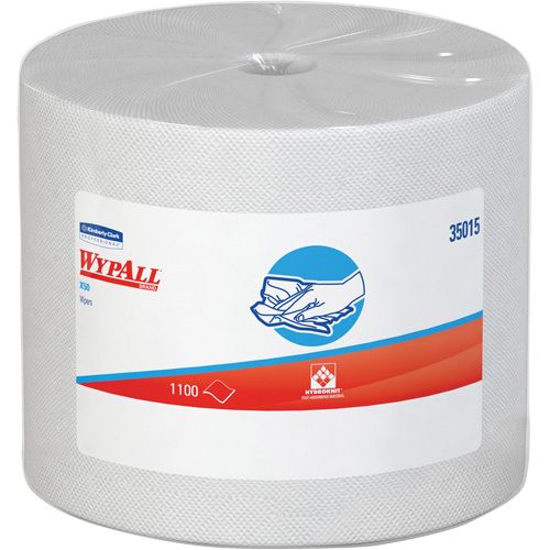 Chiffons &agrave; usage prolong&eacute; X50 WypAll, Tout usage, 13-2/5' lo x 9-4/5" la CSL Industriel Inc.