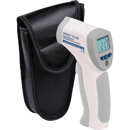 Food Service Infrared Thermometer, -4°- 392° F ( -20° - 200° C )/-58°- 4° F ( -50° - -20° C ), 8:1, Fixed Emmissivity CSL Industriel Inc.