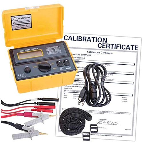 Milli-ohmm&egrave;tre 110 V avec certificat de calibration CSL Industriel Inc.