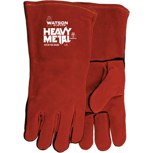 Gants de soudage Fire Brand, Cuir de vache refendu, Taille Taille unique CSL Industriel Inc.