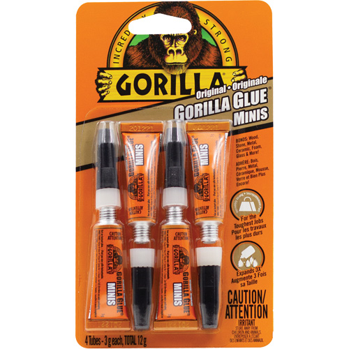 Original Glue, 4 x 3 g, Tube, Tan CSL Industriel Inc.