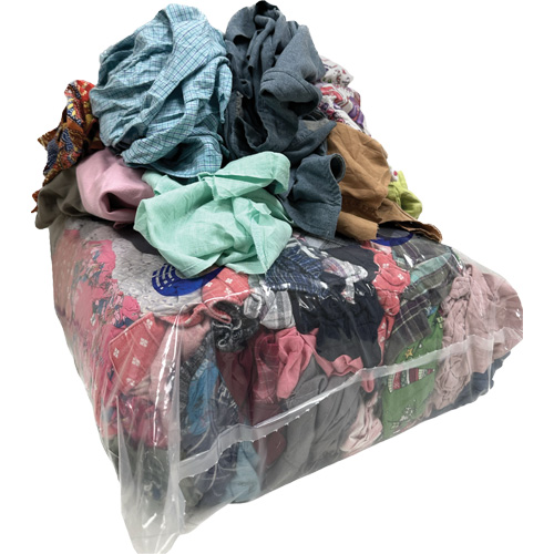 Chiffons d'essuyage sp&eacute;ciaux, M&eacute;lange de couleurs, 20 lb CSL Industriel Inc.