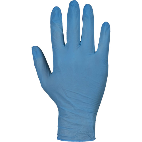 Gants jetables RDNPF KeepKleen, Grand, Nitrile, 4 mils, Sans poudre, Bleu, Classe 2 CSL Industriel Inc.