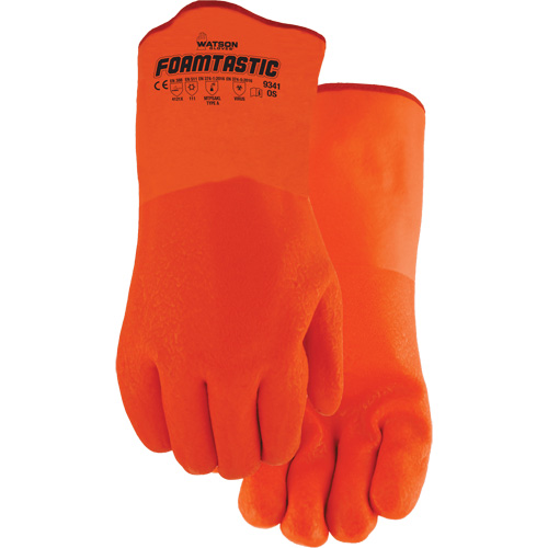 Gants Foamtastic, Taille unique, R&ecirc;vetement PVC, Enveloppe en Mousse CSL Industriel Inc.