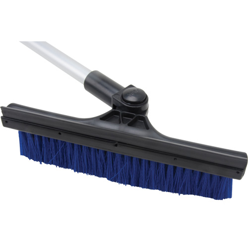 Brosse &agrave; neige t&eacute;lescopique, T&eacute;lescopique, lame Polypropyl&egrave;ne, 32-1/2" Longueur, Bleu CSL Industriel Inc.