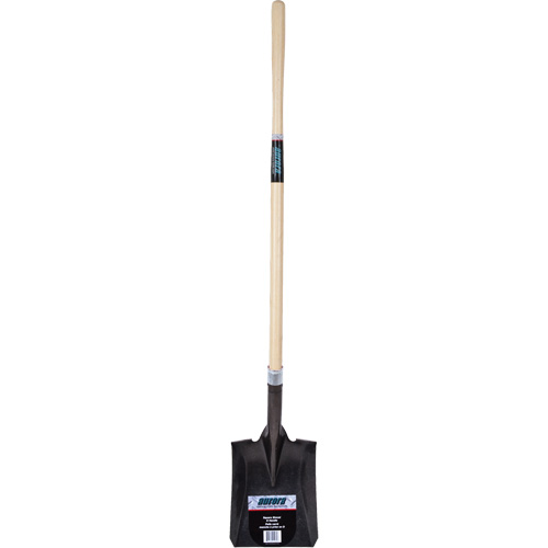 Pelle carr&eacute;e robuste, Bois dur, Lame Acier au carbone, Manche en Droit, Longueur 48" CSL Industriel Inc.