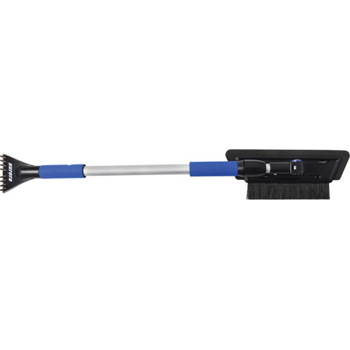Brosse &agrave; neige, T&eacute;lescopique, lame Mousse de CAV/E, 48" Longueur, Noir/Bleu CSL Industriel Inc.
