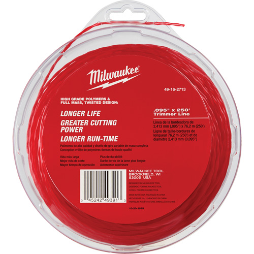 0.095" x 250' Trimmer Line CSL Industriel Inc.