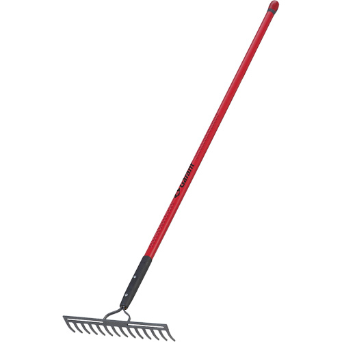 R&acirc;teau &agrave; niveler, Manche Fibre de verre, 14" la, Lame Acier forg&eacute;, 14 dents CSL Industriel Inc.