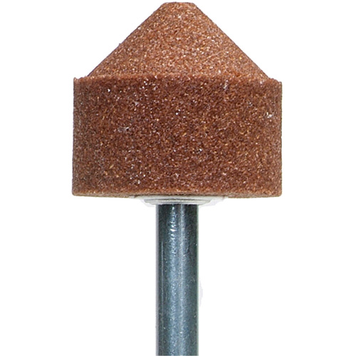 Meule mont&eacute;e sur tige Gemini, A13, 1-1/8" dia., 1-1/8" lo CSL Industriel Inc.