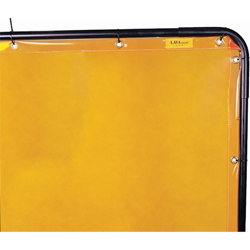 &eacute;cran et cadre pour soudage, Jaune, 6' x 6' CSL Industriel Inc.