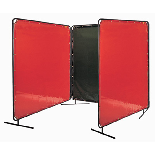 &eacute;cran et cadre pour soudage, Vert olive, 6' x 6' CSL Industriel Inc.