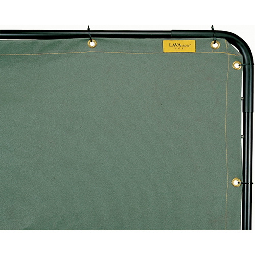 &eacute;cran et cadre pour soudage, Vert olive, 6' x 6' CSL Industriel Inc.
