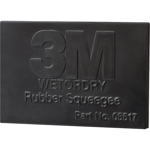 Wetordry Rubber Squeegee, 3", Rubber CSL Industriel Inc.