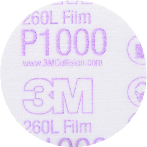 Gold Hookit Disc, 3" Dia., P1000 Grit, Aluminum Oxide, C-Weight CSL Industriel Inc.