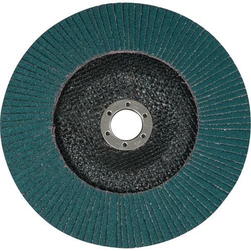 Flap Wheels - 577F Flap Discs, 4-1/2" x 7/8", Type 29, 36 Grit, Zirconium CSL Industriel Inc.