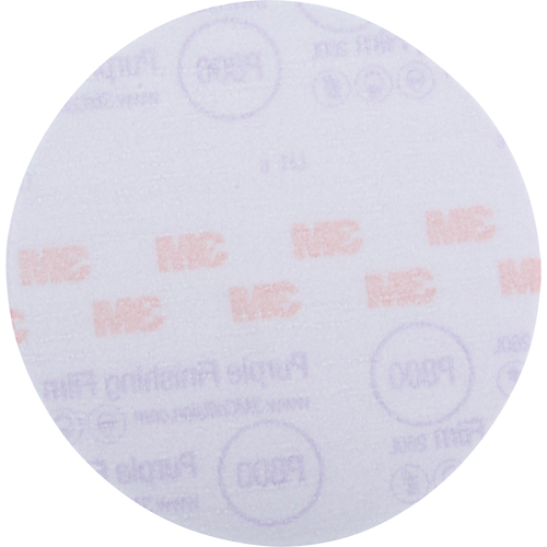 DISQUE FINITION MAUVE 6" HOOKIT GRN P800 50/BTE>, dia 6", Grain P800 CSL Industriel Inc.