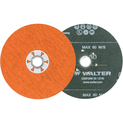 Disque de sablage Coolcut XX, 5" dia., Grain 80, C&eacute;ramique CSL Industriel Inc.