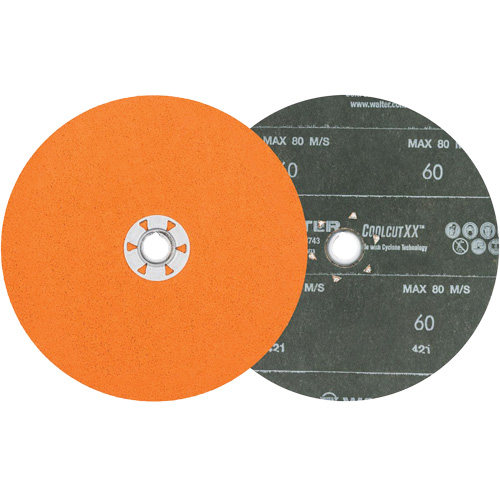 Disque de sablage Coolcut XX, 7" dia., Grain 60, C&eacute;ramique CSL Industriel Inc.