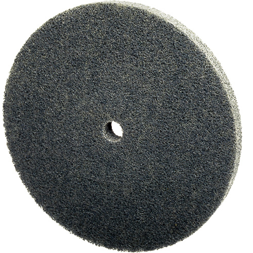Meule unitaris&eacute;e EXL Scotch-Brite, 3" x 1/4", Arbre de 1/4", Grain de Fin, Carbure de silicium CSL Industriel Inc.