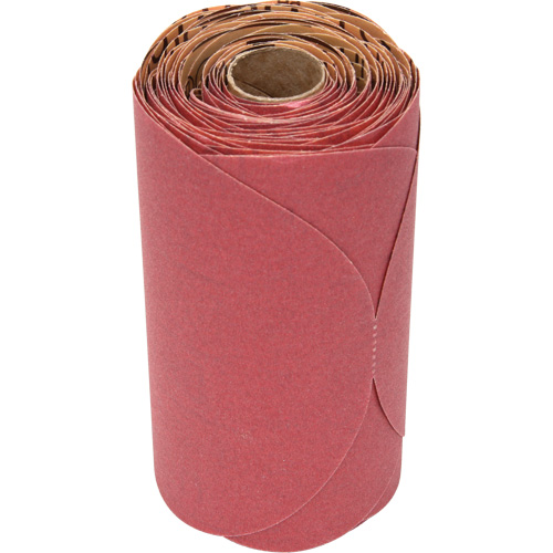Disque abrasif rouge Stikit, 6" dia., Grain 240, Oxyde d'aluminium CSL Industriel Inc.