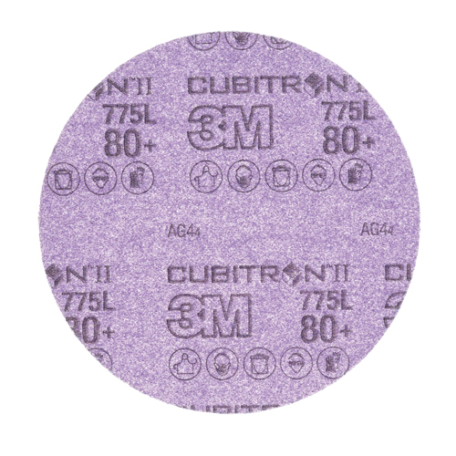 Rouleau de disques abrasifs Cubitron II Stikit, 6" dia., Grain 80+, C&eacute;ramique CSL Industriel Inc.