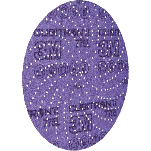 Disque abrasif 775L Cubitron II Hookit, dia 5", Grain 80+, C&eacute;ramique, Poids F CSL Industriel Inc.