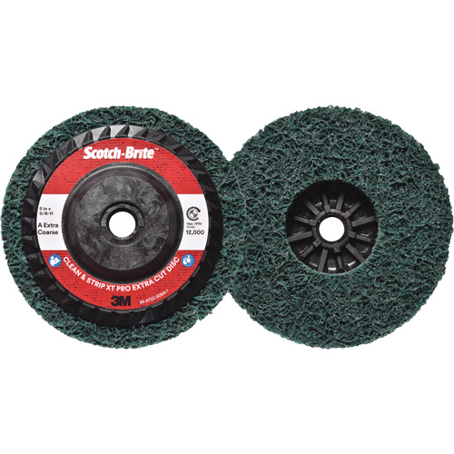 Scotch-Brite Clean & Strip XT Pro Extra Cut Disc, 5" Dia., Extra Coarse Grit, Aluminum Oxide CSL Industriel Inc.