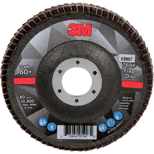 769F Quick Change Flap Disc, 4-1/2" x 7/8", Type 29, 60+ Grit, Ceramic CSL Industriel Inc.