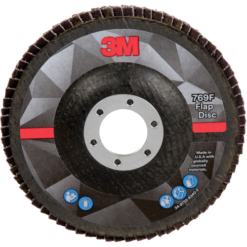 769F Quick Change Flap Disc, 5" x 7/8", Type 27, 40+ Grit, Ceramic CSL Industriel Inc.