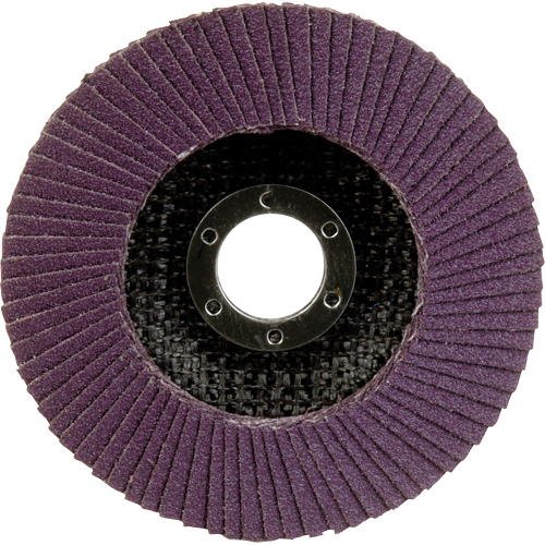 769F Quick Change Flap Disc, 4-1/2" x 7/8", Type 27, 80+ Grit, Ceramic CSL Industriel Inc.