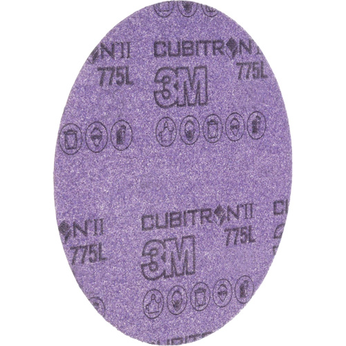 Disque en pellicule s&eacute;rie 775L Cubitron II Hookit, dia 6", Grain 240+, C&eacute;ramique, 3 mils CSL Industriel Inc.