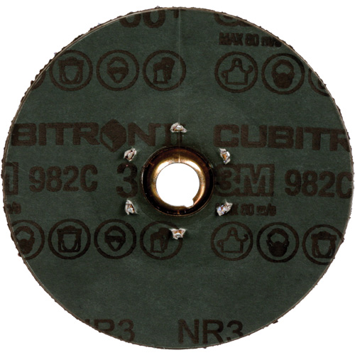 Cubitron II 982C Fibre Disc, Ceramic, 36+, 4-1/2" Dia CSL Industriel Inc.