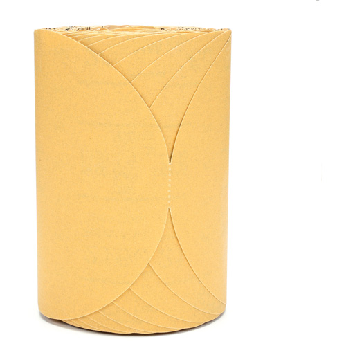 Rouleau de disques dor&eacute;s 216U Stikit, Oxyde d'aluminium, 6" la x 87' lo, Grain P180 CSL Industriel Inc.