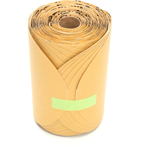 Rouleau de disques dor&eacute;s 216U Stikit, Oxyde d'aluminium, 6" la x 87' lo, Grain P220 CSL Industriel Inc.