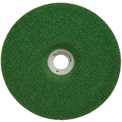Green Corps Depressed Centre Wheel, 7" x 1/8", 7/8" Arbor, Ceramic, Type 27 CSL Industriel Inc.