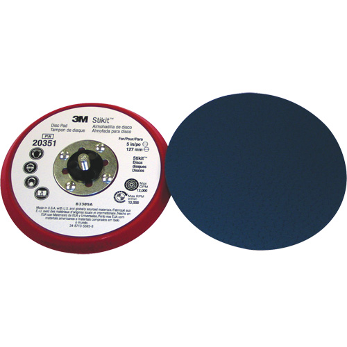 Tampon disque &agrave; profil bas 5" x 3/8" Stikit 20351 CSL Industriel Inc.