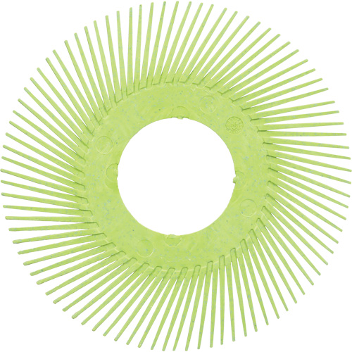 Scotch-Brite Type A Precision Radial Bristle Brush PN-RB without Adapter, Ceramic, 50+ Grit, 6" Dia. CSL Industriel Inc.
