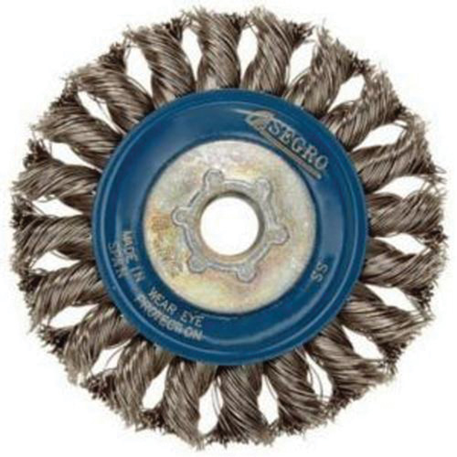 Roue compl&egrave;te de c&acirc;ble de torsion, Dia. 5", Fils 0,02", Arbre 5/8"-11, Acier inoxydable CSL Industriel Inc.