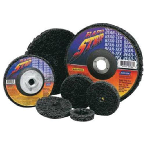 Bear-Tex&reg; Rapid Strip Non-Woven Quick-Change Disc, 2" Dia., Extra Coarse Grit, Silicon Carbide CSL Industriel Inc.