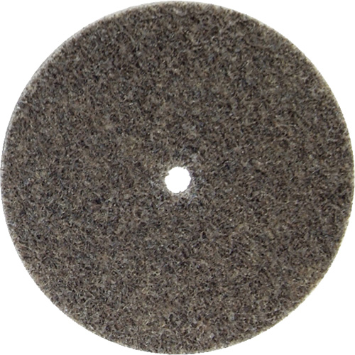 Disque unifi&eacute; non tiss&eacute; Bear-Tex, 3" x 1/4", Arbre de 3/8", Grain de Moyen, Oxyde d'aluminium CSL Industriel Inc.