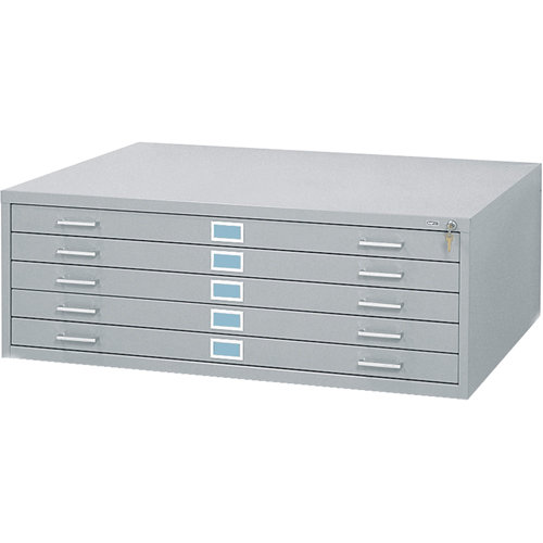 Steel Plan Files, 5 Drawers, 46-3/8" W x 35-3/8" D x 16-1/2" H CSL Industriel Inc.