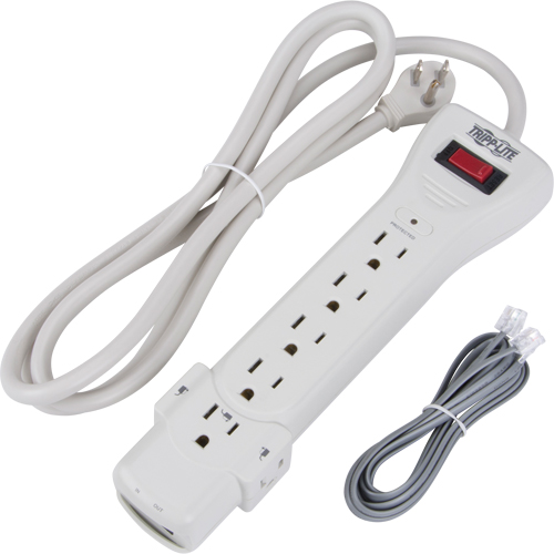 Limiteurs de surtension Protect-It, 7 Prises, 1080 J, 1800 W, Cordon 6' CSL Industriel Inc.
