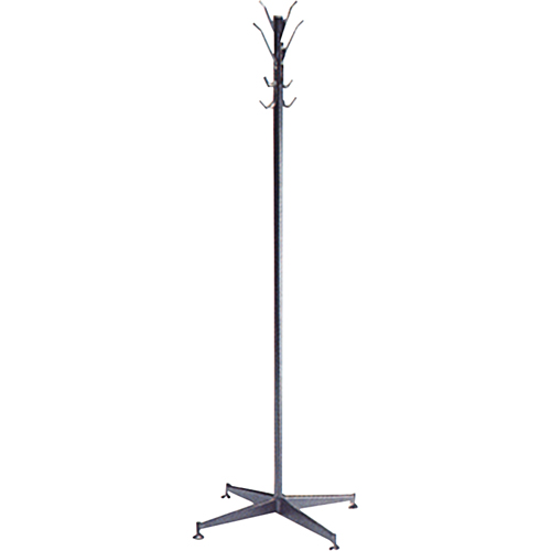 Coat Tree, 60" H, Steel, Black, 8 Hook(s) CSL Industriel Inc.